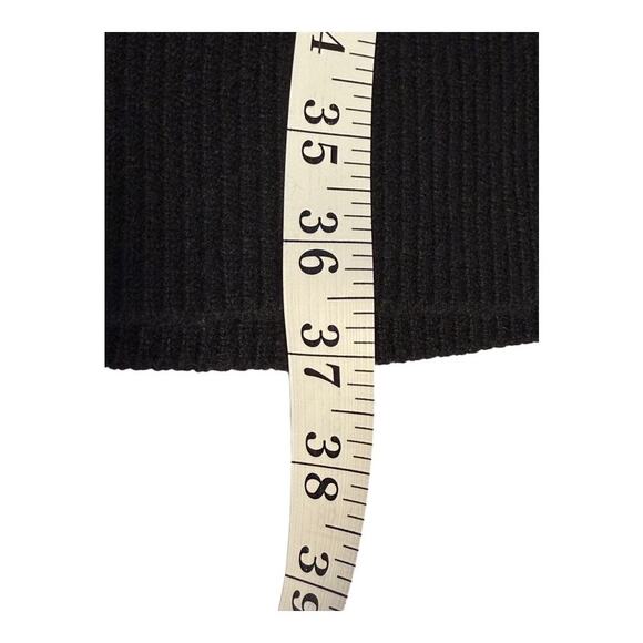 Rag & Bone Women's V-Neck Black Cashmere Knit Long Sweater Size Small - Picture 5 of 7